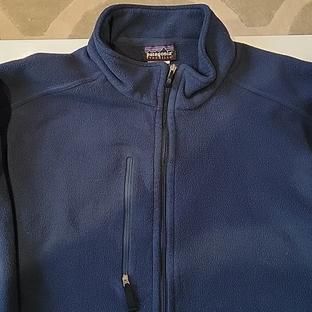 Patagonia Synchilla full zip fleece jacket - Picture 2 of 4